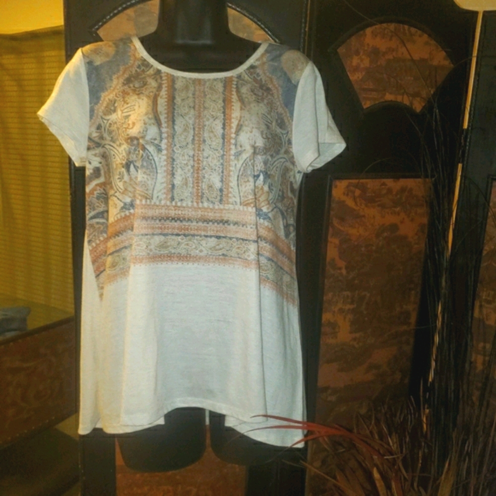 3/$15 Style & Co high low shirt